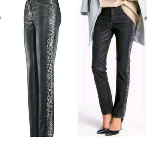 Not your daughter striped coated jean size 2 - Picture 1 of 8